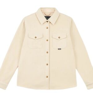 Hooké polar fleece Women's Classic Cream vest overshirt XS